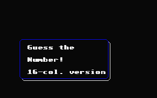 Guess the Number — screenshot 1
